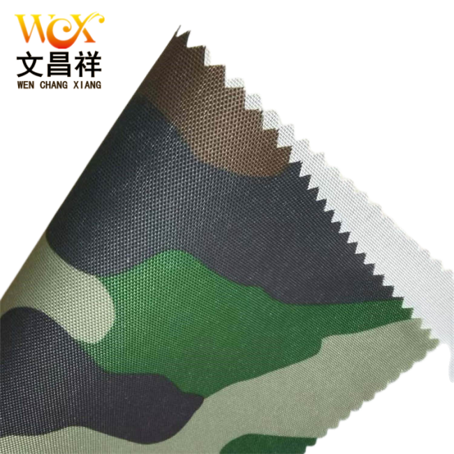 Camouflage Oxford cloth